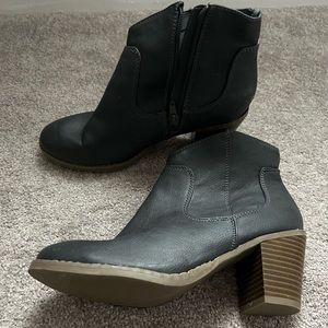 Booties dark grey excellent condition